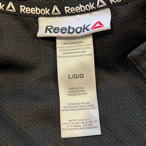 Reebok Black Hooded Jacket - Picture 5 of 5